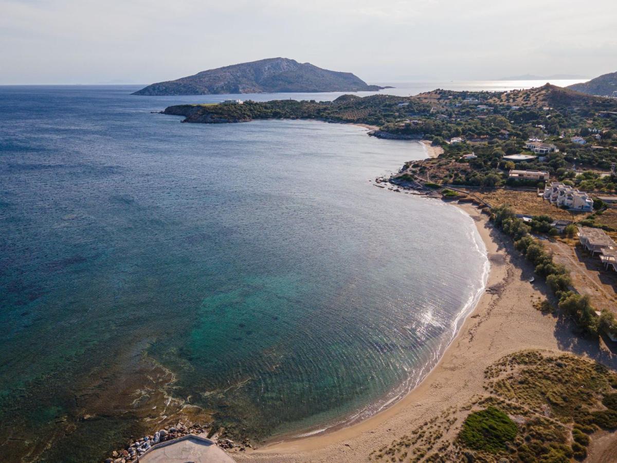 Апартаменты Sounio Panoramic Loft Сунион Экстерьер фото