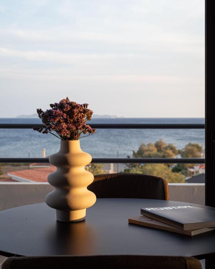 Апартаменты Sounio Panoramic Loft Сунион Экстерьер фото